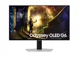 Монитор Samsung 27DG610 27" Odyssey G6 Smart, OLED, 240 Hz, 1 ms GTG, 2560x1440, DP 1.4, 2xHDMI 2.1, 2xUSB, Wi-Fi, Bluetooth, Tizen, Silver