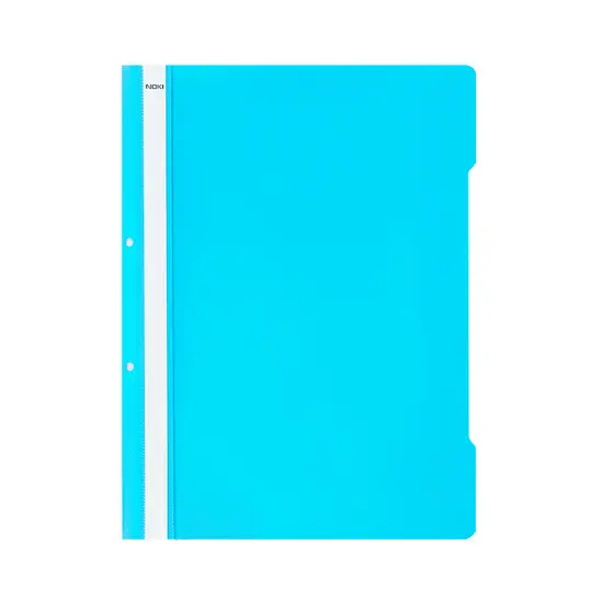 Папка PVC с перфорация светлосин