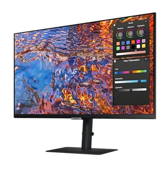 Монитор Samsung 27B800 , 27' IPS LED, 60 Hz, 5 ms GTG, 3840x2160, 300 cdm2, Flicker Free, PBP, PIP, USB-C 90W, 3xUSB 3.0, Display Port 1.4, 2xHDMI 2.2, Black
