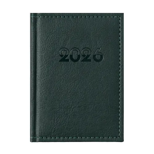 Календар - бележник КАЗАНОВА- тъмнозелен цвят