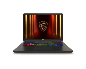 Лаптоп MSI Vector 17 HX AI A2XWJG, NVIDIA GeForce RTX 5090 24GB GDDR7 1824 AI TOPS, Intel Core Ultra 9 275HX (24C24T up to 5.4 GHz, 36 MB), 17' 16:10 QHD+(2560x1600), 240Hz, 32GB 2x16 Up to DDR5-6400 , 1TB PCIe Gen4x4 SSD, Intel Killer Wi-Fi 7, Windows 1