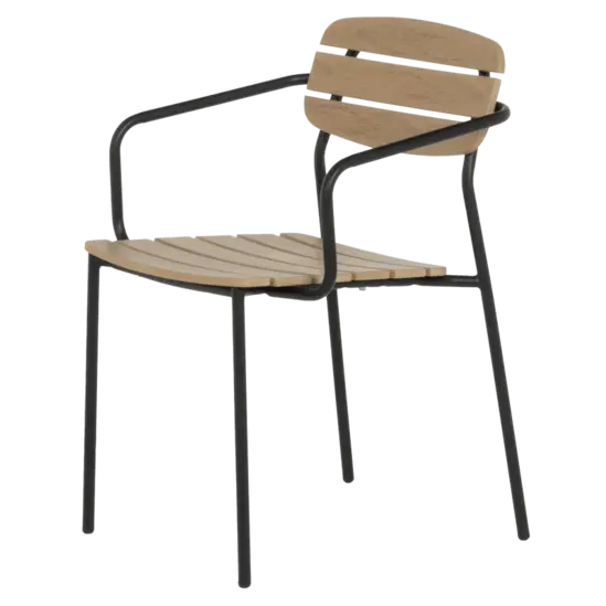 Градински стол ЙОВАН- здрава метална конструкция 