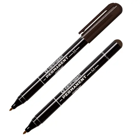 Перманентен маркер Centropen 2846 M кафяв
