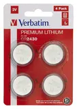 Батерия Verbatim Lithium Battery CR2430 3V 4 Pack