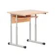 Ученическа маса Ана E-176  1 място с рафт