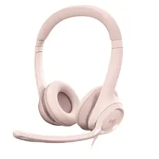 Слушалки Logitech H390 USB Computer Headset - ROSE - USB - NA - EMEA-914