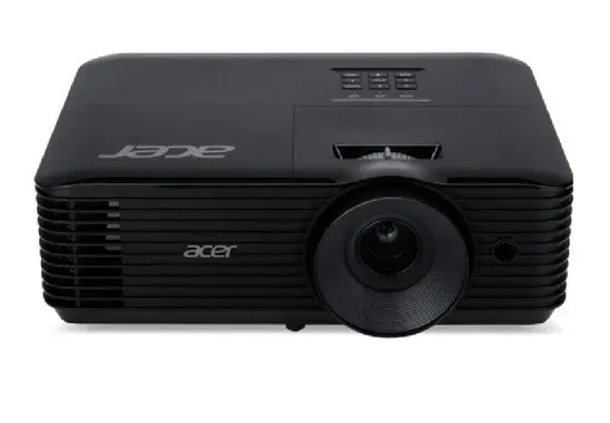 Мултимедиен проектор Acer Projector X1228H, DLP, XGA (1024x768), 4500 ANSI Lm, 20 000:1, 3D, Auto keystone, HDMI, VGA inout, RCA, RS232, Audio inout, DC Out (5V1A), 3W Speaker, 2.7kg, Black
