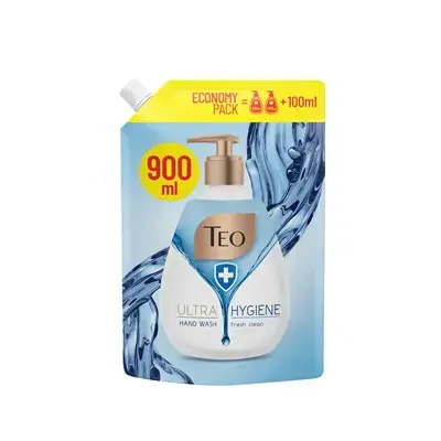 Течен сапун Teo Ultra Hygiene пълнител 900 мл