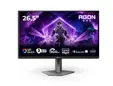 Монитор AOC AG276QKD2, 26.5" QD-OLED, 2560x1440@500Hz, 0.03ms GtG, 1000cd m/2, 1.5M:1, 80M:1 DCR, Adaptive Sync, Low Blue Light, FlickerFree, 5Wx2, Tilt, Height Adjust, Pivot, Swivel, 2xHDMI, DP, USB hub