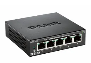 Комутатор D-Link 5-port 10100 Metal Housing Desktop Switch