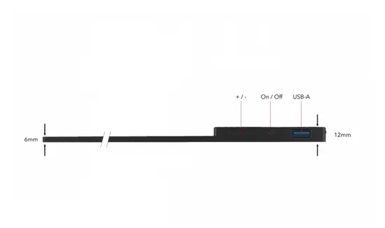Монитор Verbatim PMT-15 4K Portable Touchscreen Monitor 15.6" 4K Ultra HD Metal Housing