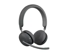 Слушалки Logitech Zone Wireless 2 Headset, Teams - GRAPHITE