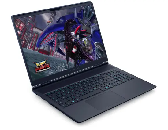 Лаптоп Dell Alienware 16X Aurora AC16251, Intel Core Ultra 9 275HX (36MB, 24C 2.1 to 5.4 GHz P-Core), 16" WQXGA (2560x1600) 240Hz 3ms, 32GB (2x16GB) DDR5 5600 MTs, 2TB SSD, NVIDIA RTX 5070 8 GB GDDR7, HD Cam and Mic, Wi-Fi 7, AlienFX RGB, Win11 Pro, 3Y B