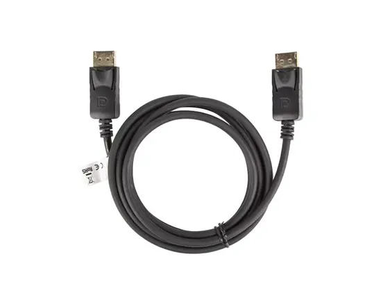 Кабел Lanberg display port MM cable 1.8m 4K, black
