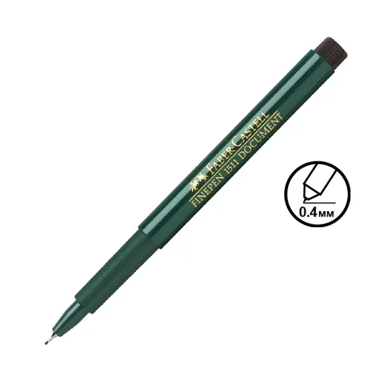 Тънкописец Faber-Castell 1511 черен