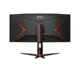 Монитор AOC CU34G2XP/BK, 34" Curved 1500R VA, WLED, 3440x1440@180Hz, 1ms GtG, 1ms MPRT, 430 cd/m2, 4000:1, 80M:1 DCR, Tilt, Height Adjust, Swivel, 2xHDMI, 2xDP, USB hub