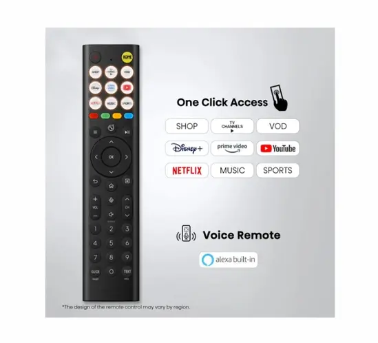 Телевизор Hisense 55" E7S, 4K Ultra HD 3840x2160, QLED, Quantum Dot, HDR 10+, HLG, Dolby Vision, DTS Virtual X, Smart TV, WiFi, Light Sensor, BT, Anyview Cast, 3xHDMI, 2xUSB, LAN, CI+, DVB-T2/C/S2, Black