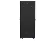 Комуникационен шкаф Lanberg rack cabinet 19' free-standing 37U800x1000 (flat pack) with glass door lcd black v2