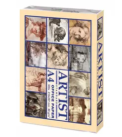 Пакет Копирна хартия ARTIST A4 80 гр. 500 л- сниман в близък план
