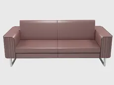 Диван триместен ТЪРНОВО ARMD 03 - сниман отпред, кафяв на цвят