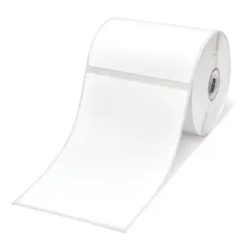 Консуматив Brother BDE-1J152102-102 White Paper Label Roll, 350 labels per roll, 102x152 mm (Order Multiples of 8)