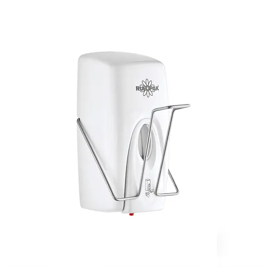 Диспенсър за дезинфектант на гел 1 л - бял, за гел