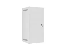 Комуникационен шкаф Lanberg rack cabinet 10' wall-mount 12U280x310 for self-assembly with metal door grey (flat pack)