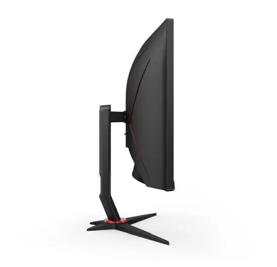 Монитор AOC CU34G2XP/BK, 34" Curved 1500R VA, WLED, 3440x1440@180Hz, 1ms GtG, 1ms MPRT, 430 cd/m2, 4000:1, 80M:1 DCR, Tilt, Height Adjust, Swivel, 2xHDMI, 2xDP, USB hub