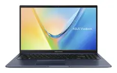 Лаптоп Asus Vivobook M1502XA-BQ015NA, AMD Ryzen 9 7940HS 4.0GHz (8-core/16-thread, 16MB cache, up to 5.2GHz max boost),15.6 "FHD(1920X1080) 16:9,16GB DDR5 (8 GB on BD),512 GB SSD,Backlit Keyboard , NO OS, Quiet Blue, no adapter