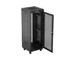 Комуникационен шкаф Lanberg rack cabinet 19' free-standing 32U600X600 (FLAT PACK) with mesh door LCD black