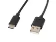 Кабел Lanberg USB-C(M) -  USB-A (M) 2.0 cable 1.8m, black