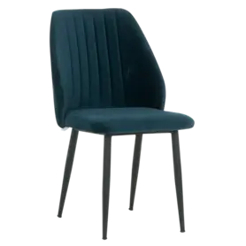 Трапезен стол ГОРДАН- снимка отпред, аква