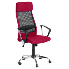 Директорски стол БРАТАН- сниман отпред, цвят бордо