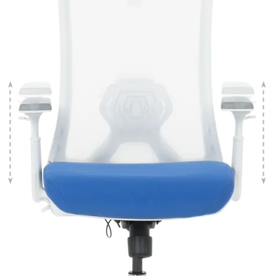 Работен стол НЕРЕЙ-регулируеми подлакътници, дадоли-нагоре