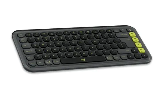 Клавиатура Logitech Pop Icon Keys - Grahite - US INT'L - BT - NA - INTNL-973