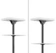 Стойка Neomounts Flat Screen Ceiling Mount (Height: 106-156 cm)
