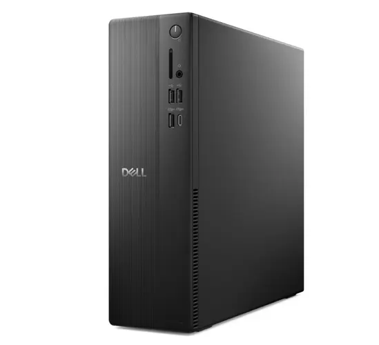 Настолен компютър Dell Slim ECS1250, Intel Core i5 14400 (20 MB cache, 10 Cores, up to 4.7GHz), 8GB, 8GBx1, DDR5, 4800MTs, 512GB M.2 PCIe NVMe SSD, Intel UHD Graphics 730, Wi-Fi 6, Bulgarian Keyboard&Mouse, 180W, Win 11Pro, 3Y PS