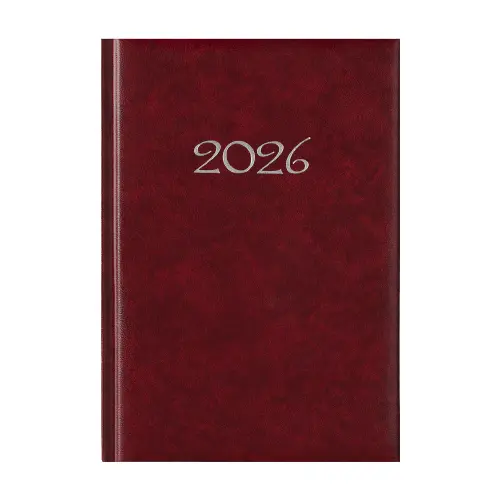 Календар - бележник ВИКТОРИЯ A5 червен