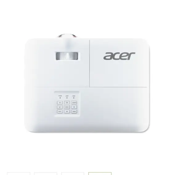 Мултимедиен проектор Acer Projector S1287, DLP, Short Throw 0.6, XGA (1024x768), Max WUXGA (1920x1200), 4000 ANSI Lumens, 20,000:1 Dynamic Black, HDMI 3D Ready, 2x HDMI (1.4b), DC Out (5V1A, USB-A), RS232, Speaker 16W, Bluelight Shield, 3.1 kg, 3Y, White
