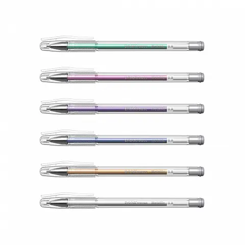 Ролер с гел Metallic комплект 6 цвята