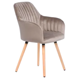 Трапезен стол ПАУТАЛИЯ  пясъчен