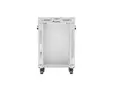 Комуникационен шкаф Lanberg rack cabinet 19' free-standing 15U600x600 (flat pack) with glass door lcd grey v2