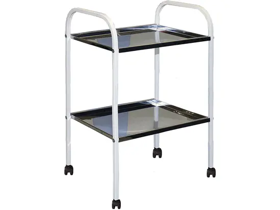 Манипулационна количка PMT MDSP 2N- сглобена, снимана в цял ръст, съсватена от два плота.