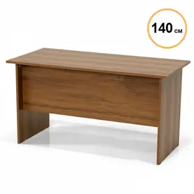 Работно офис бюро 140 см с метален крак