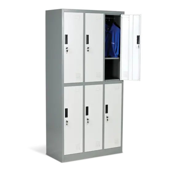 Метален гардероб BTL KL- с 6 отделения