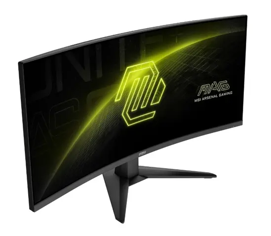 Монитор MSI MAG 346CQ, 34", 1ms, 180Hz, Rapid VA, 3440 x 1440 (UWQHD), 21:9, CURVE 1500R, AMD FreeSync Premium, 75% DCI-P3, AG, HDR Ready, 300 nits, 4000:1, DCR 100M:1, DP(1.4a), 2xHDMI 2.0b, Tilt, VESA, Black, 6.3kg