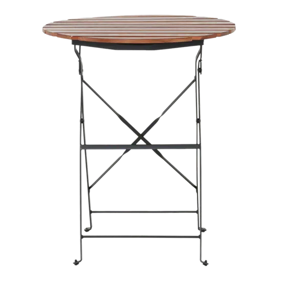 Сгъваема градинска маса БОЖУРА- метална основа