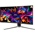 Монитор MSI MPG 341CQPX QD-OLED Gaming Monitor, 34", 0.03ms, 240Hz Curve 1800R, 3440x1440, G-SYNC, KVM, AI Vision, Console Mode, ClearMR 13000, HDR True Black 400, Type-C(98W PD), DP(1.4a), 2xHDMI(2.1), USB Hub, Heigh Adj., VESA 100, Black, 8.8kg