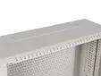 Комуникационен шкаф Lanberg rack cabinet 19' wall-mount 6U+3u540x200 low-profile grey (assembled)