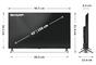 Телевизор Sharp 43HP5265E, 43' QLED Google TV, 4K Ultra HD 3840x2160 Frameless, 1 000 000:1, AQUOS, DVB-T/T2/C/S/S2, Active Motion 1000, HDR10, Dolby Atmos, Dolby Vision, Google Assistant, Google Cast, HDMI 2.1 with eARC, 3.5mm Headphone jack / line-out, 